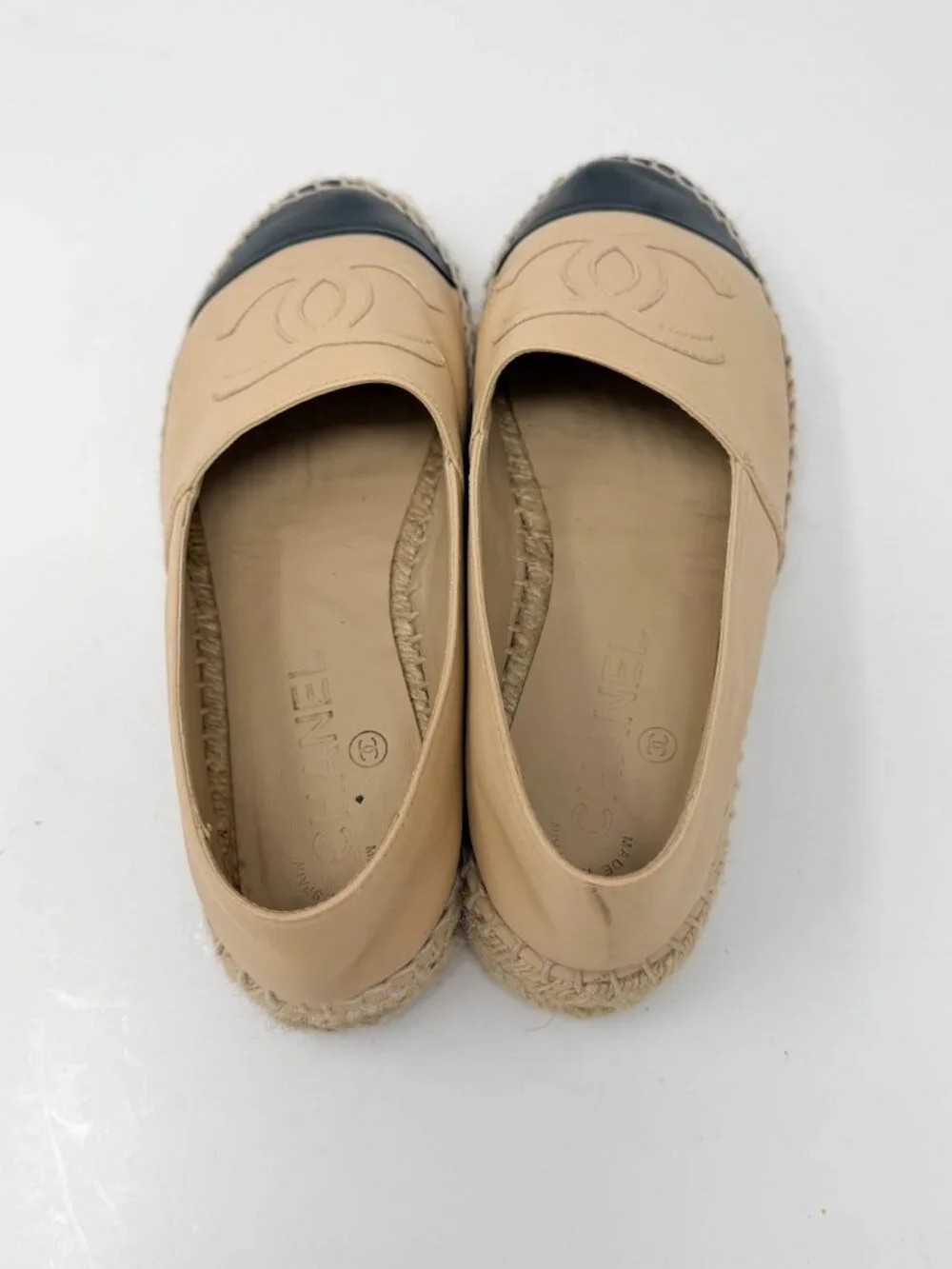 Chanel Lambskin Leather Espadrilles